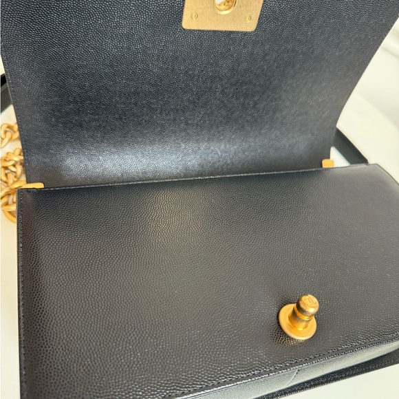 —SOLD— LEBOY OLD M FLAP BAG - Picture 11 of 16